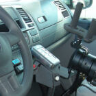 Joystick de tres pomos para conducir vehículo adaptado para Tetraplejia