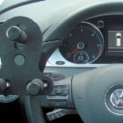 Empuñadura volante con 3 pomos IP2003B vista de frente