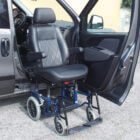 G-TRAN silla extraíble instalada en coche