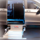 Vista lateral de la plataforma elevadora F6 Multilink