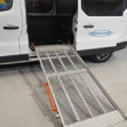 Rampa Tran IN de Guidosimplex lista para recibir persona con discapacidad