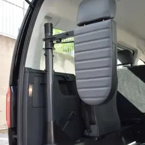 Respaldo y cabezal de seguridad para coches adaptados