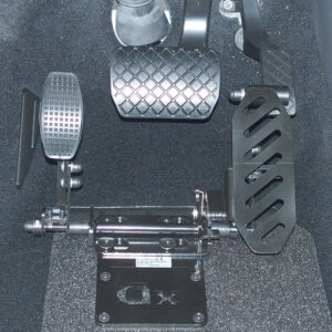 Vista superior del acelerador de suelo reversible dD908PS