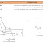 Medidas del asiento GX
