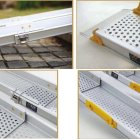 Partes de la rampa telescópica TRAN-MR