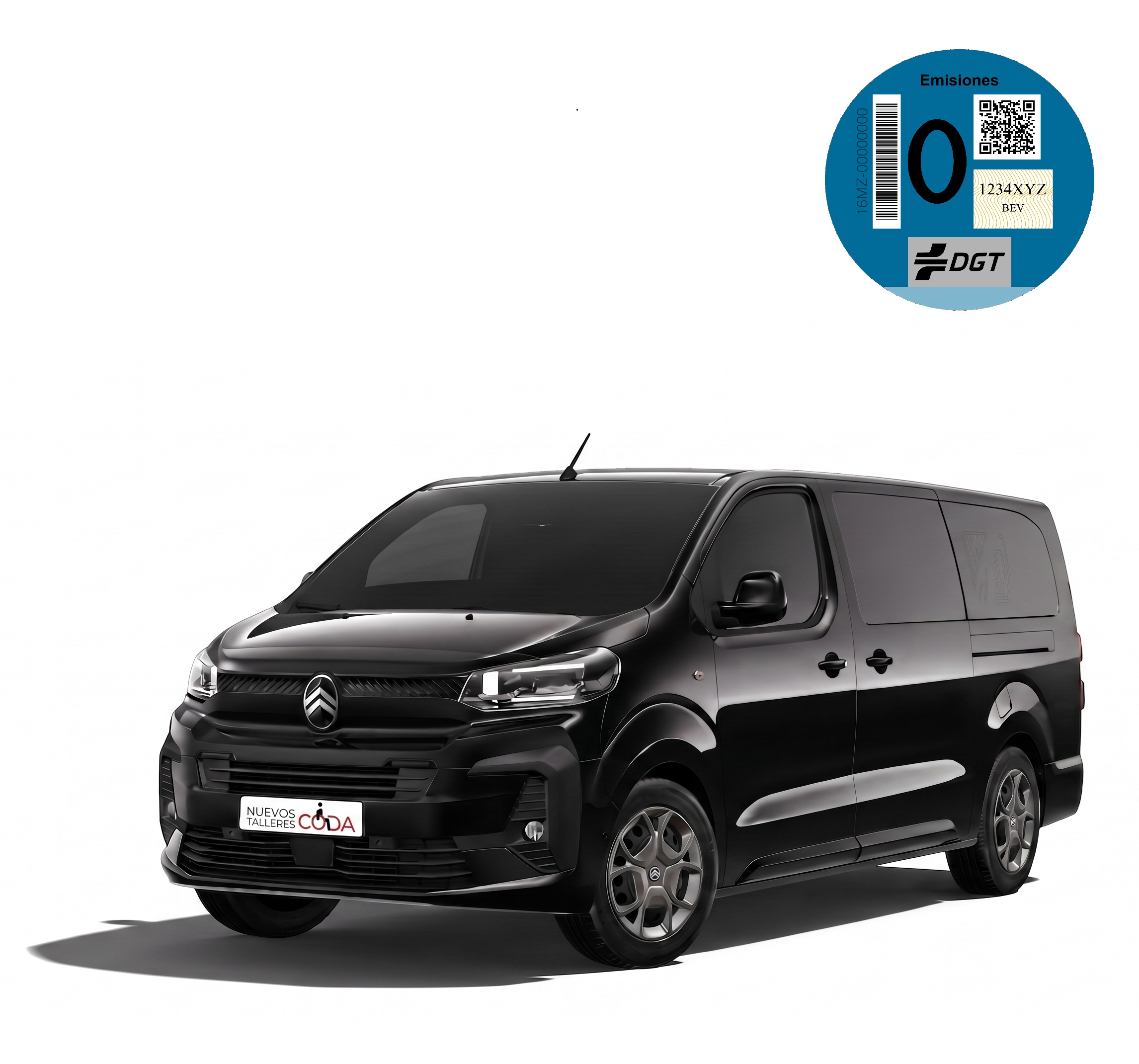 Citroen e-SpaceTourer Adaptada para TAXI o VTC PMR