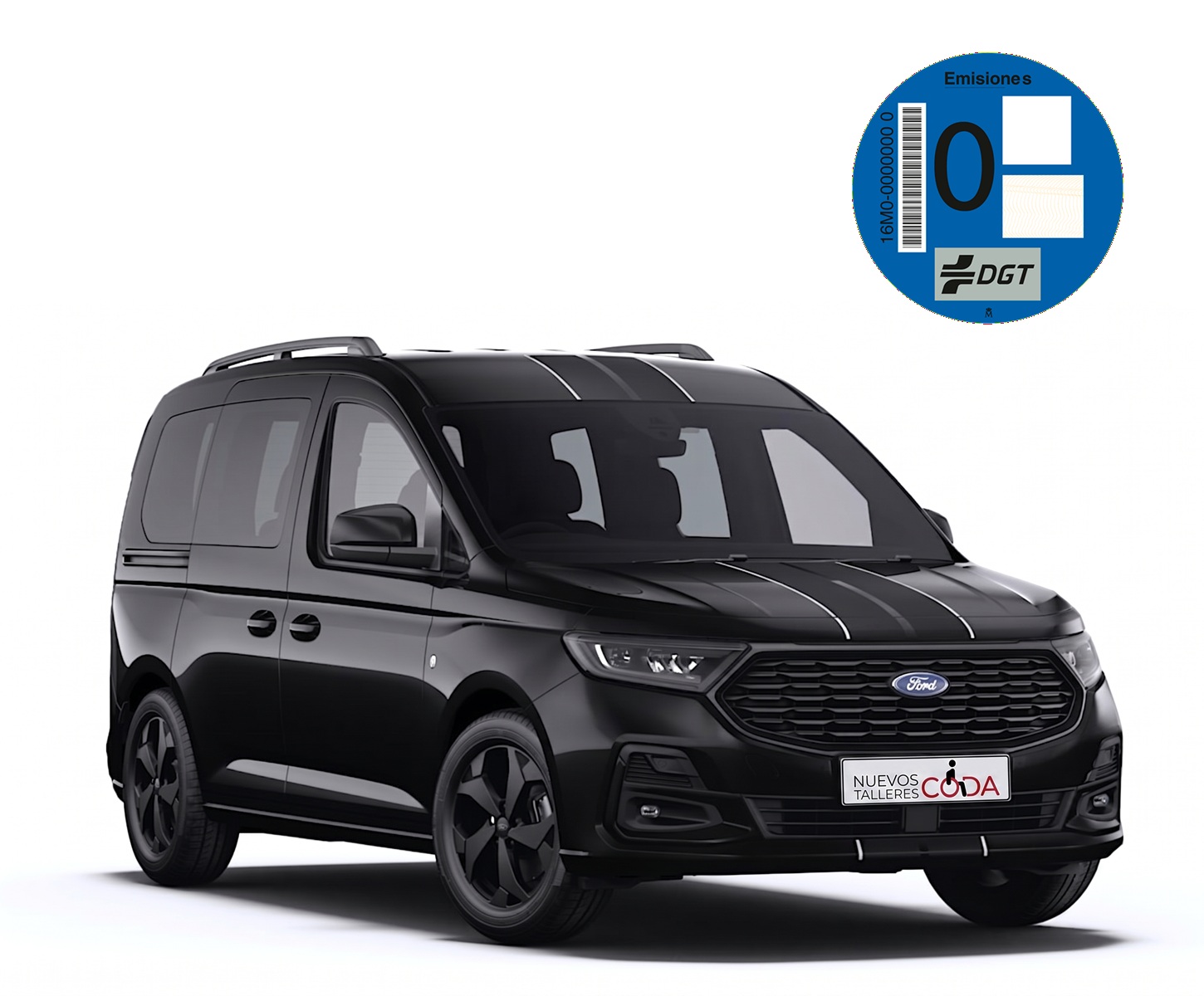 Ford Grand Tourneo PHEV accesible PMR para TAXI y VTC