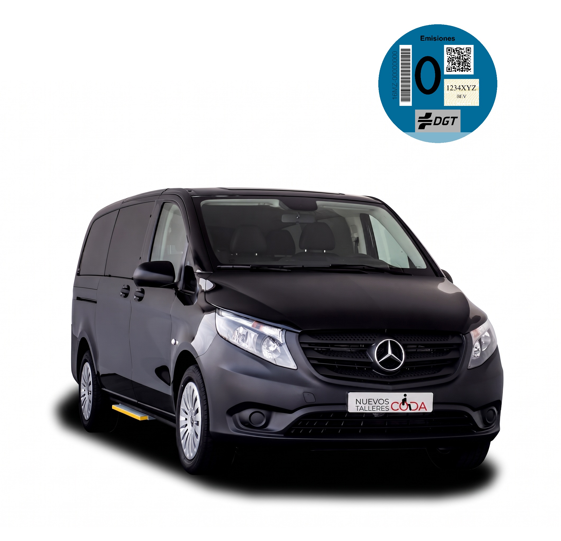 Mercedes Benz e-Vito PMR para Eurotaxi o VTC