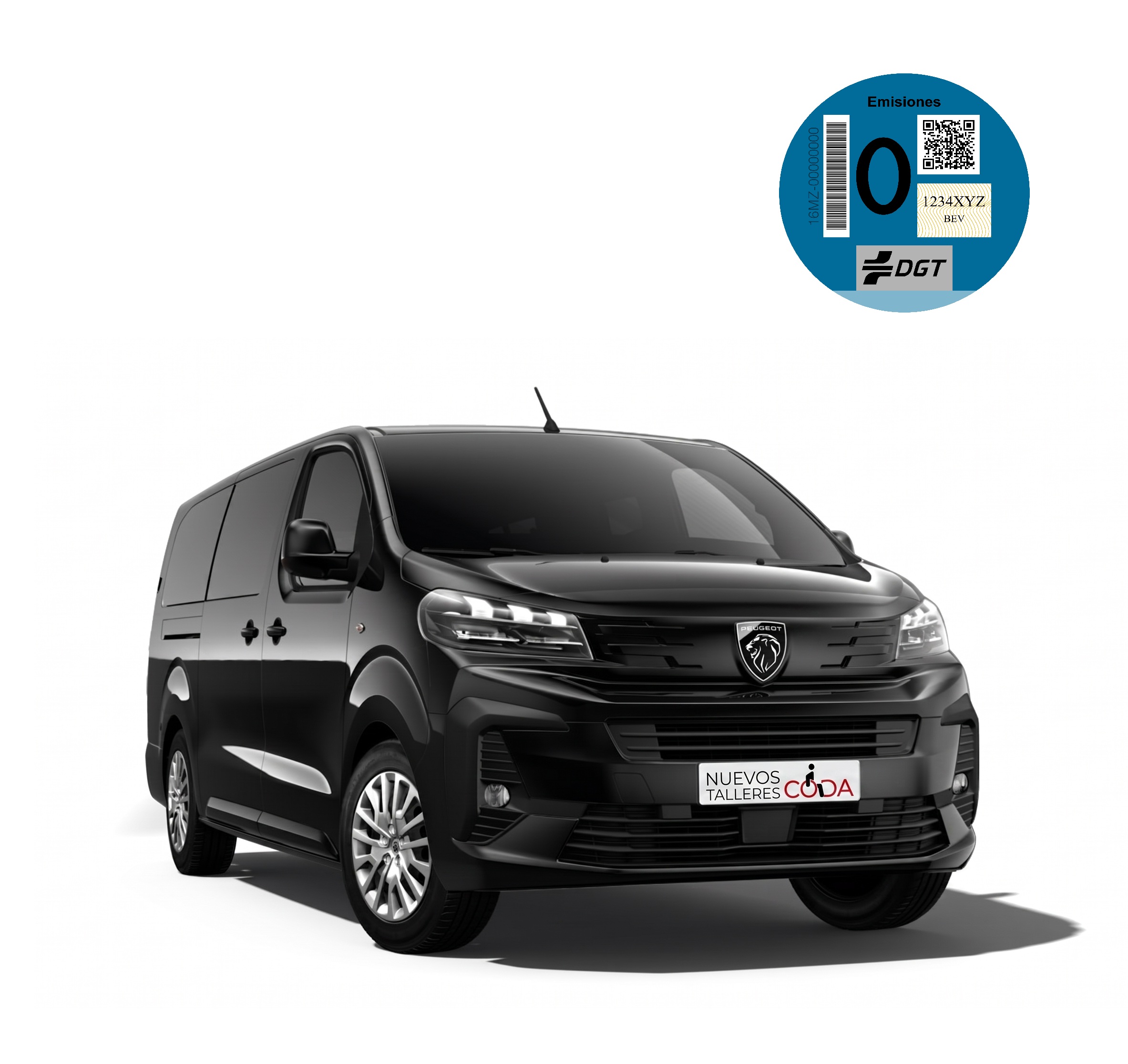 Peugeot e-Traveller accesible PMR para TAXI/VTC