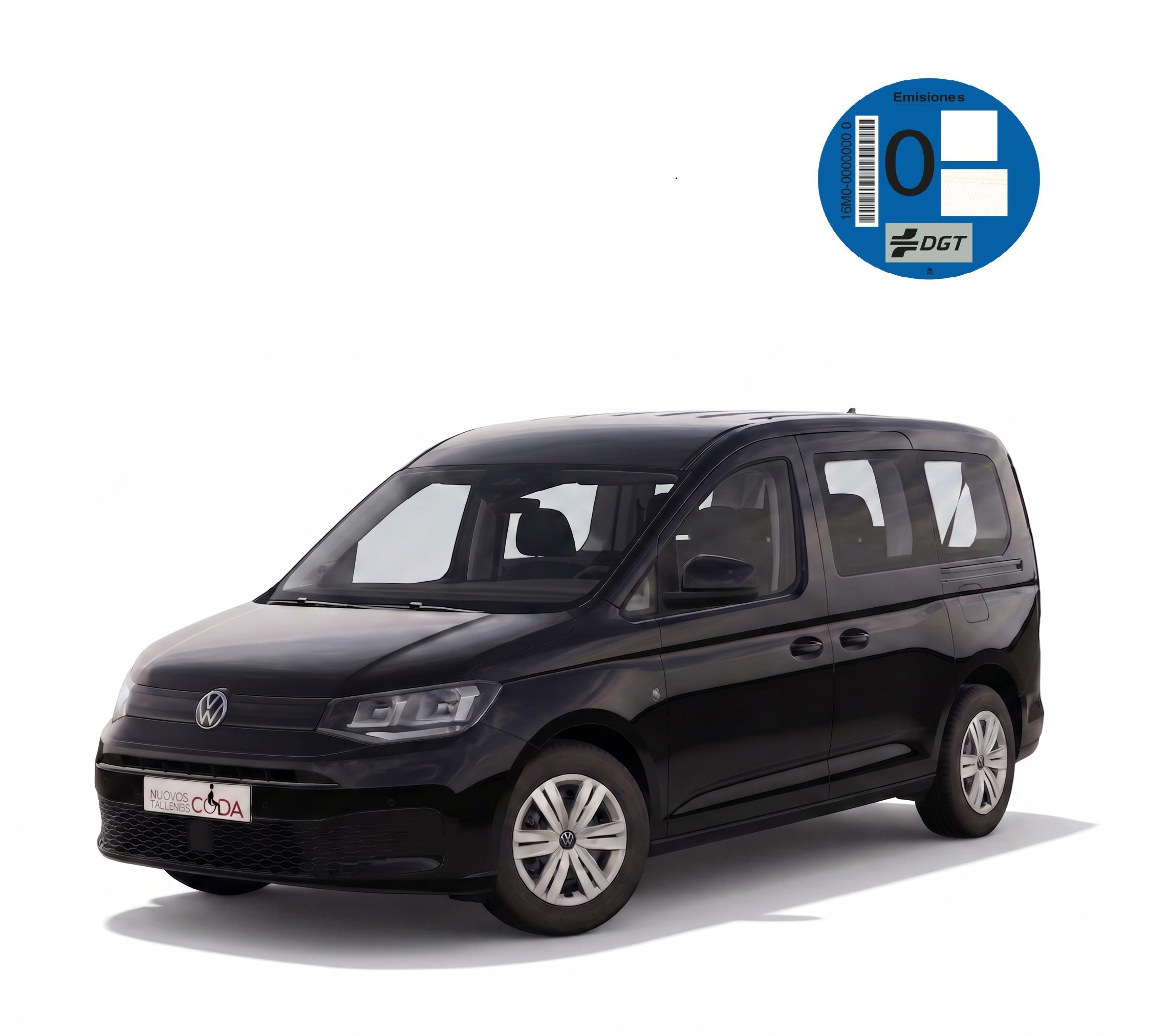 Volkswagen Caddy 5 Maxi eHYBRID accesible PMR para TAXI y VTC